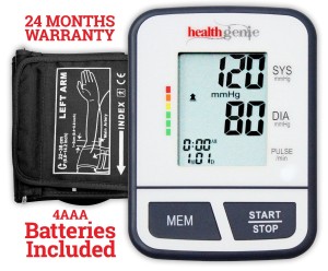 health genie talking blood pressure monitor