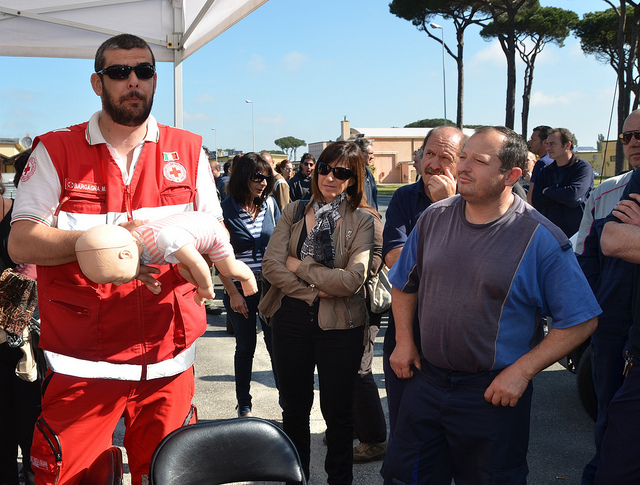 baby choking first aid