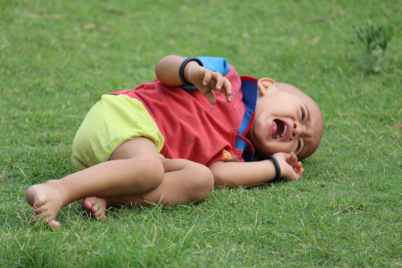 Crying baby, head injury