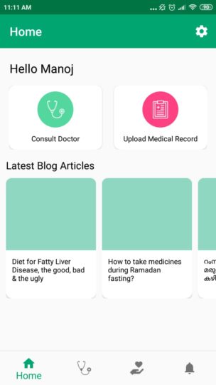 Online doctor consultation app Dofody